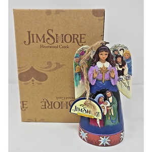 Jim Shore 2014 Angel Nativity Wings Ornament # 404164 In Box JS13
